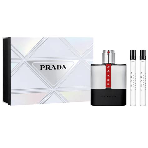 prada luba rossa carbon francuskie perfumy|prada rossa gift set.